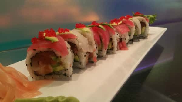 Red and White Roll
