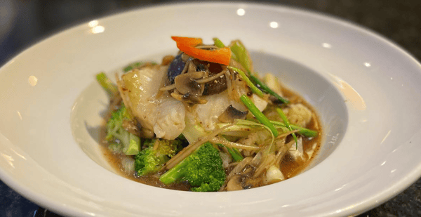 Ginger Sea Bass Dinner Special