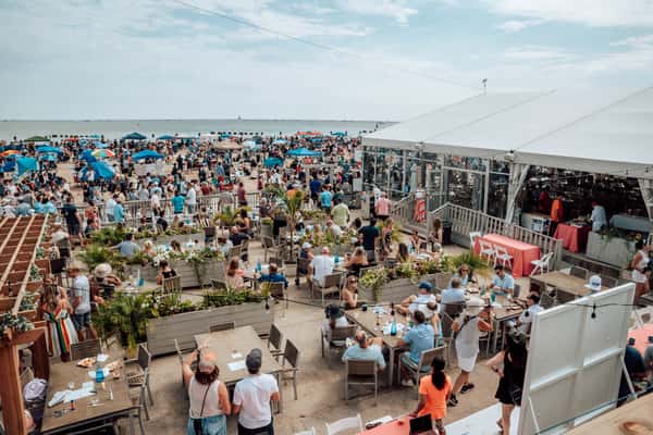 Pople in Shore Club Chicago