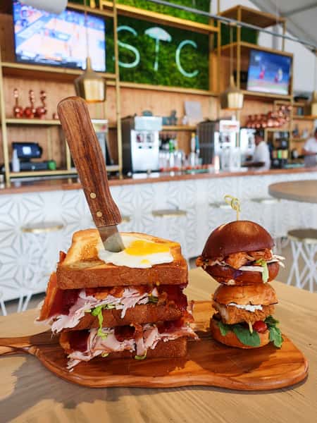 Shore Club and Fried Chicken Sliders