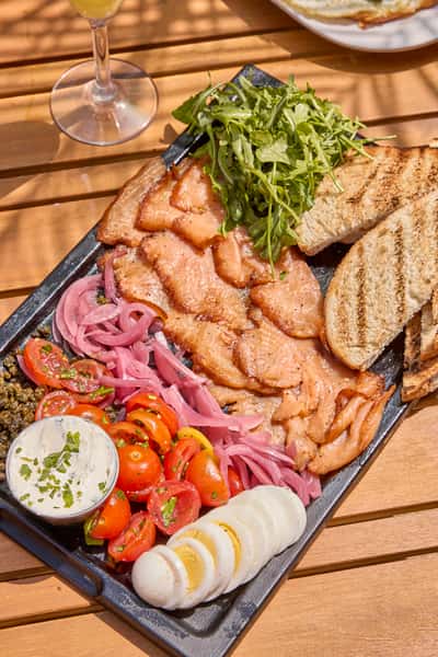 Smoked Salmon Board