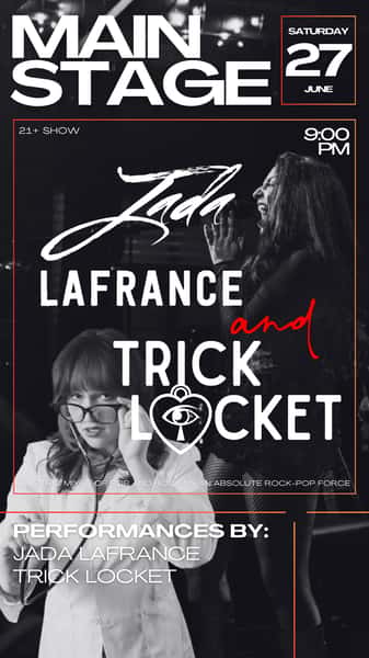 Jada LaFrance and Trick Locket at Can Can Wonderland on Saturday June 27th