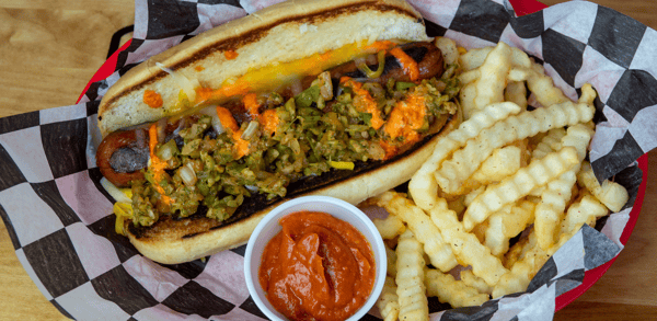 Bloody Mary Dog Basket