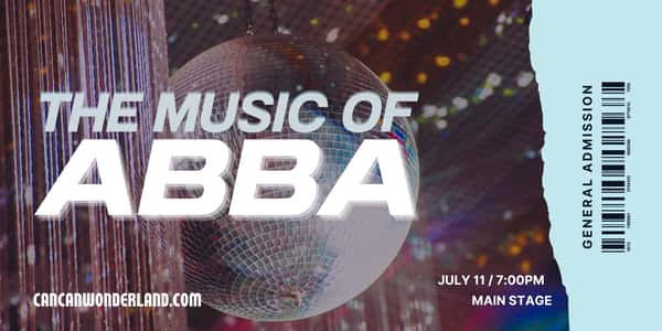 abba music at can can wonderland july 11