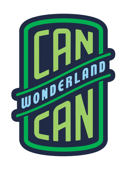 Can Can logo KellyGreen
