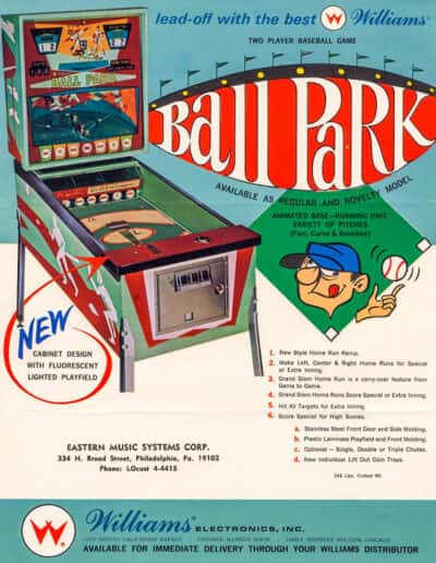 ball park poster
