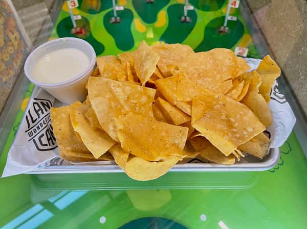 Chips & White Queso