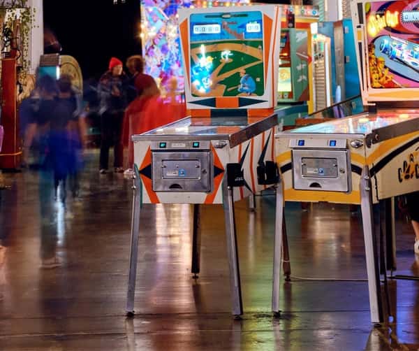 Pinball machines at can can wonderland