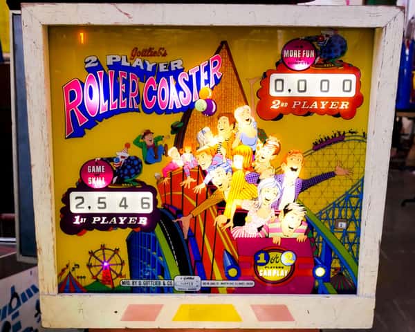 roller coaster arcade