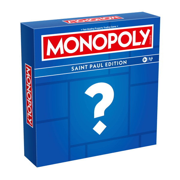 Monopoly St. Paul Edition mystery box cover