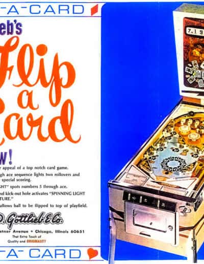 flip a card poster