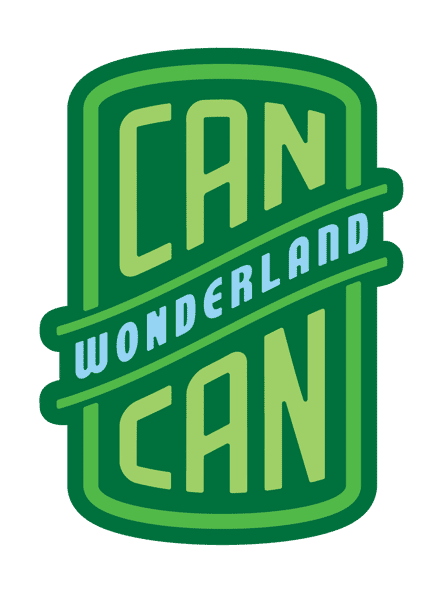 Can Can logo KellyOutline LightGrnCC SkyBlueWonder
