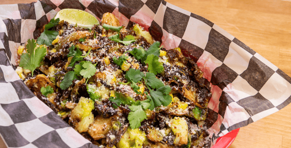 Elote Brussels Sprouts