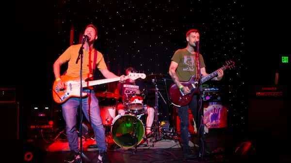band playing on the main stage at can can wonderland