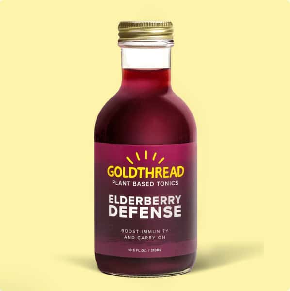 GOLDTHREAD: Elderberry Defense Plant Based Tonic