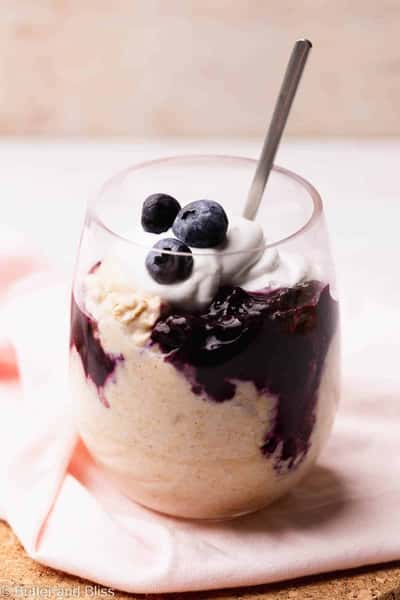 Peanut Butter & Jelly Overnight Oats