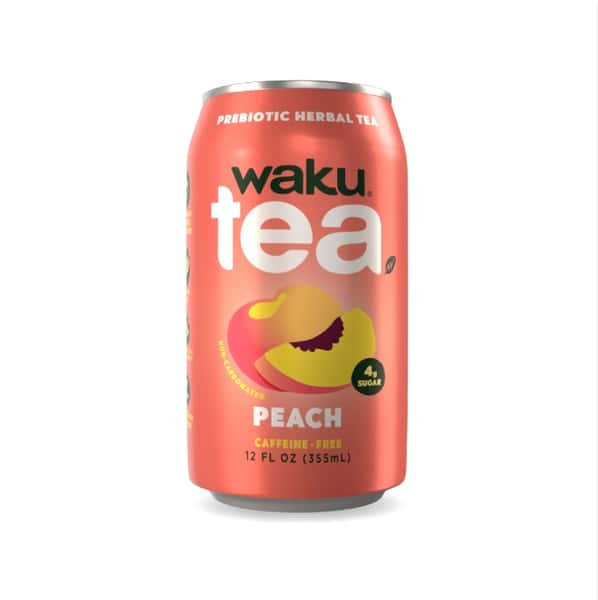 Waku Peach Prebiotic Herbal Tea