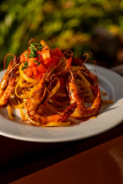 Kauai Shrimp Scampi