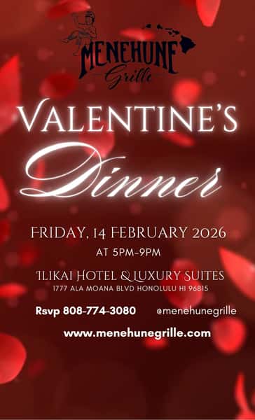 Valentines at Menehune Grille