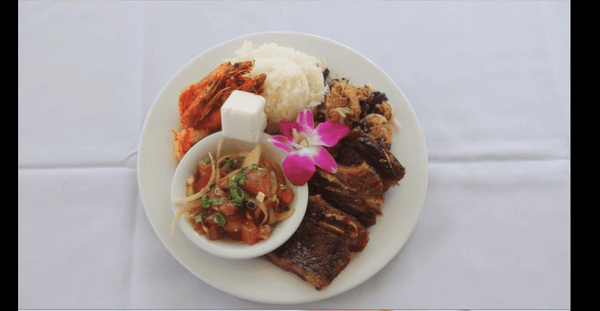Hawaiian Mixed Plate