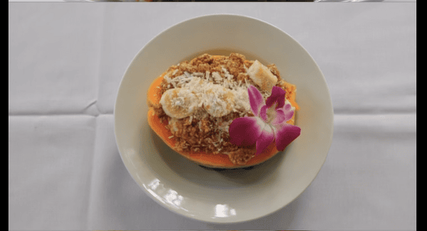 Papaya Yogurt Bowl