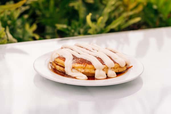 GF Cinnamon Swirl Mochi Pancakes