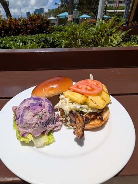 Aloha Teriyaki Chicken Sandwich