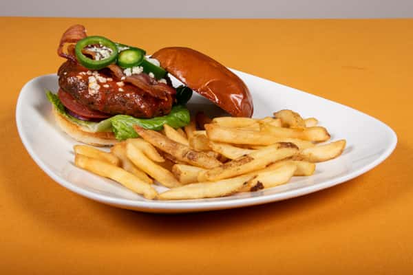 Buffa-Loaded Burger
