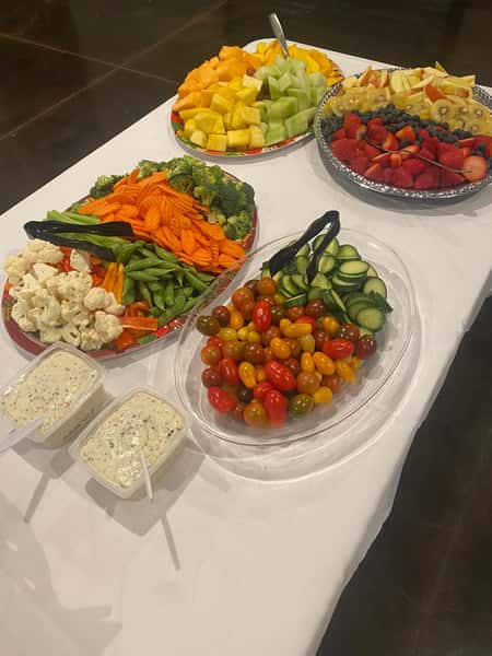 veggie trays for catered event