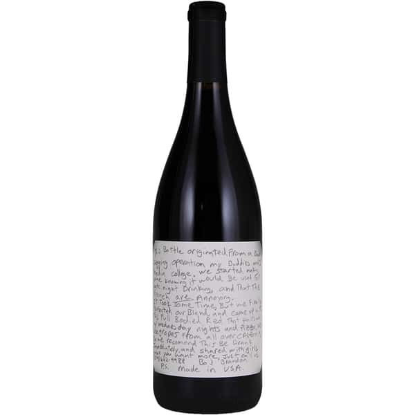 Slo Down Wines "Sexual Chocolate" Syrah Blend, Central Coast, California