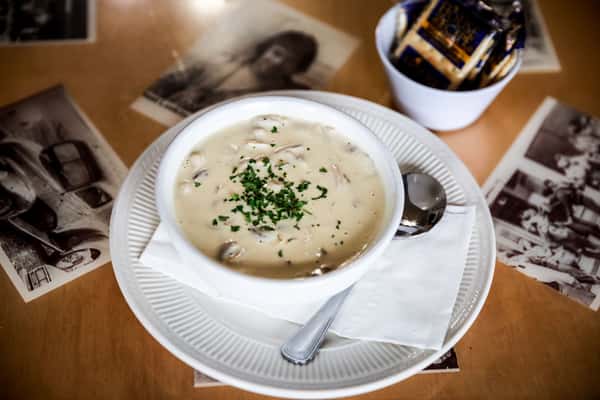 Homemade Soup of The Day Main Menu Cruiser Cafe American