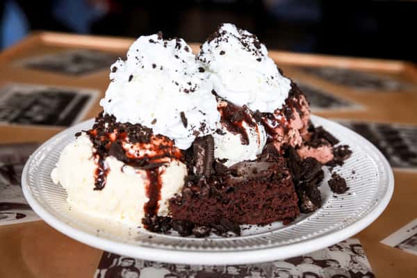 Oreo Brownie Sunday