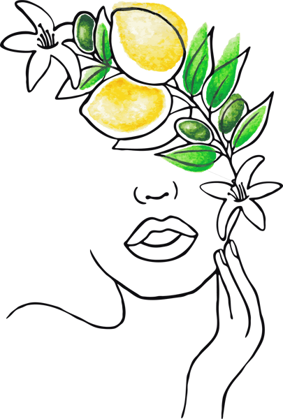 Lemon sketch
