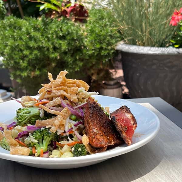Ahi Tuna on Asian Salad