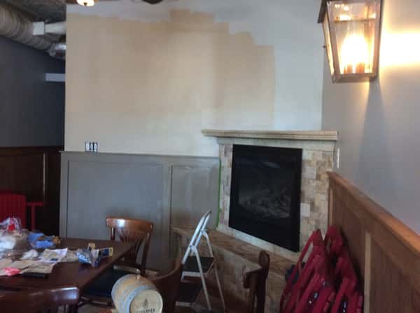 Old fireplace