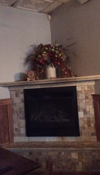 Old fireplace