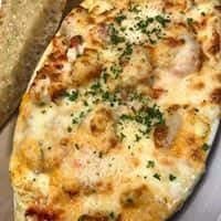 Seafood manicotti