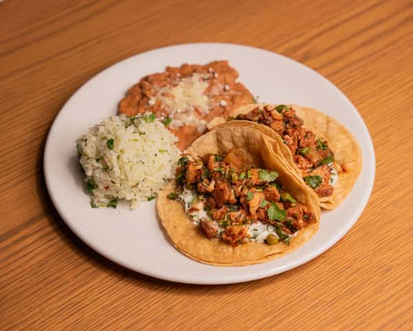 Curried Vegetable Tacos