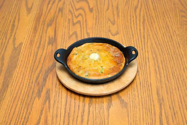 Roasted Corn & Jalapeno Masa Cake