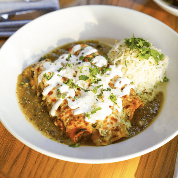 Enchiladas Verde