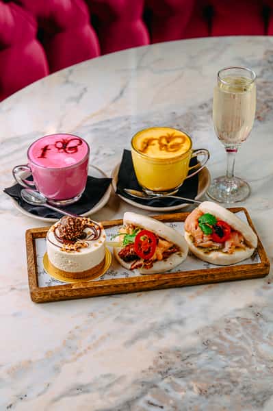 mini afternoon tea fleur resturant