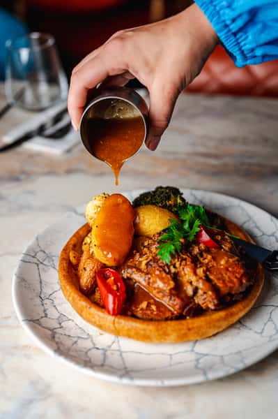 Slow Braised and roasted Beef Brisket 