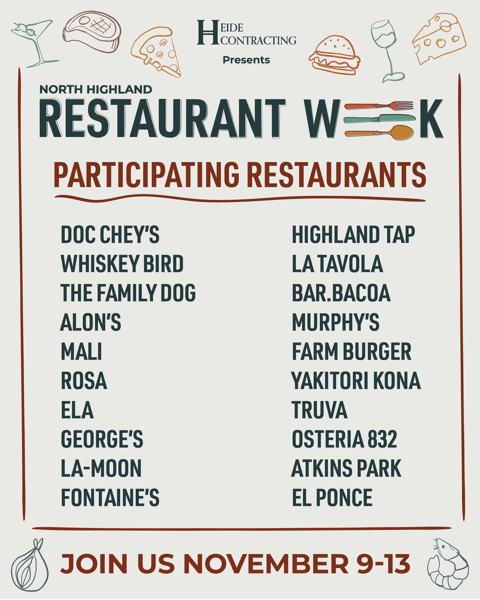 Restaurant Week 2025