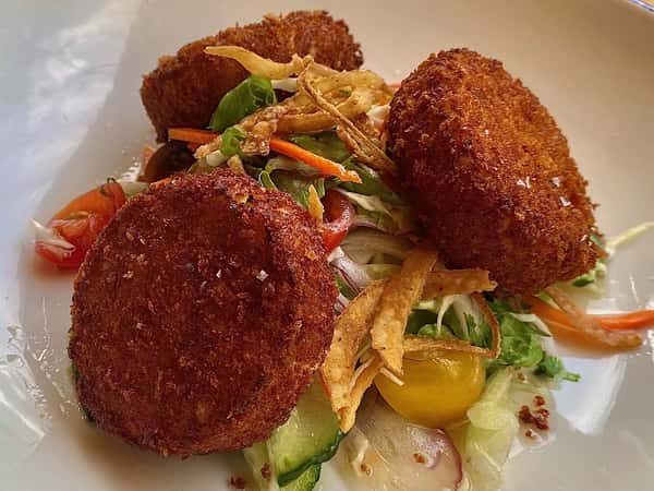 Panko Crusted Crab Cakes
