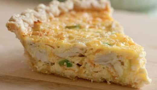 Mother's Day Brunch To Go Crab and Asparagus Quice