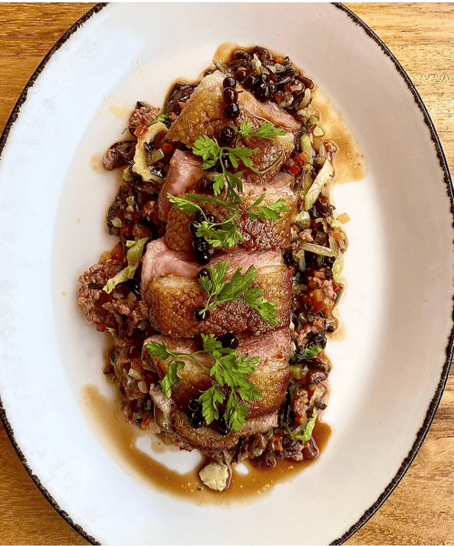Roasted Pekin Duck Breast (Available after 5PM Only)