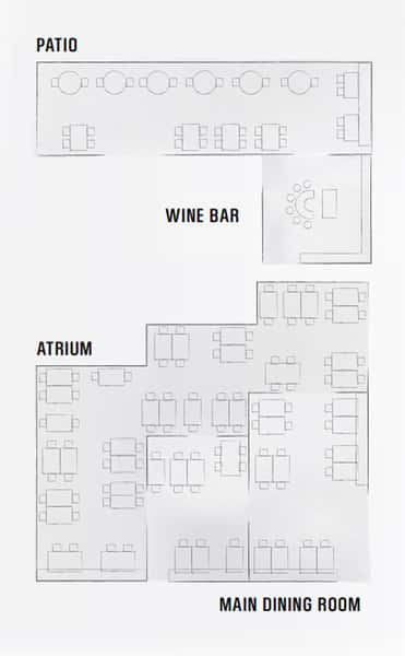 Murphy's dining room seating capacity