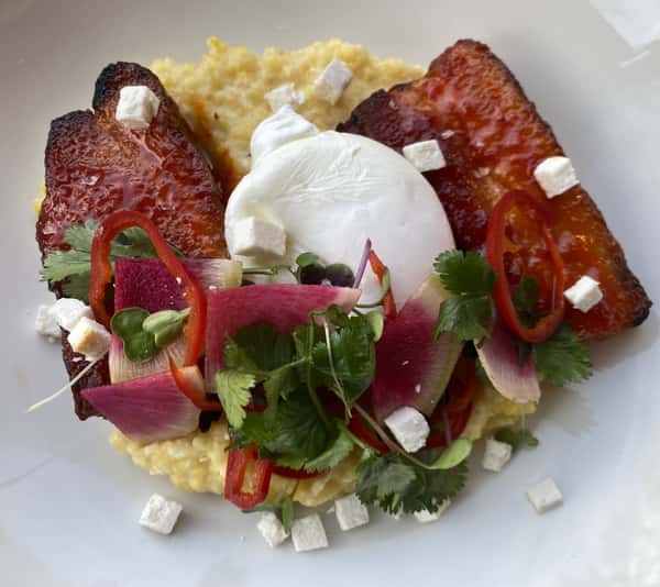 Slow Roasted Bacon & Egg