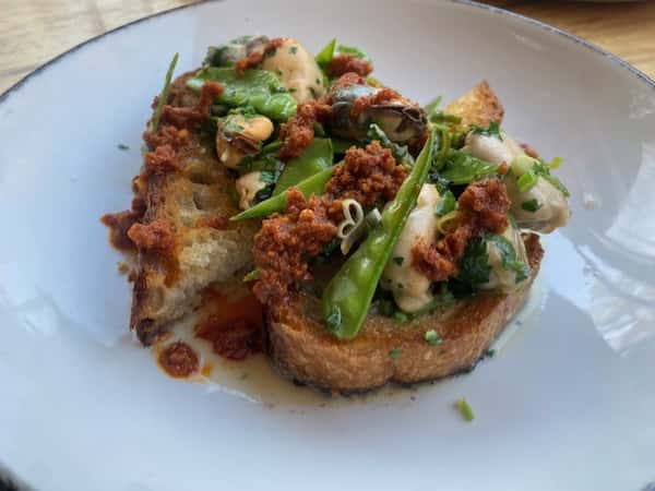 MAINE MUSSEL TOAST