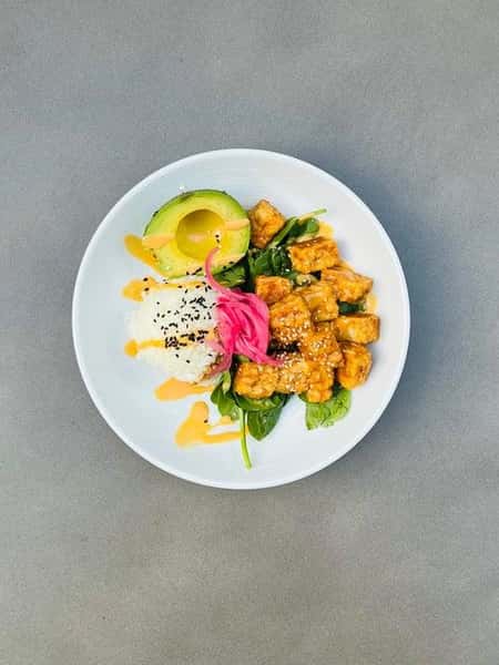 Maple Sriracha Tofu Bowl
